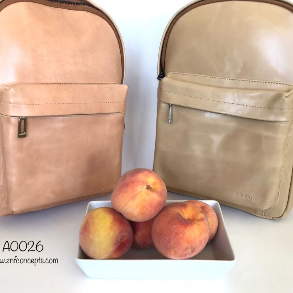 Backpack, Full grain Leather - Picture 2 of 9
